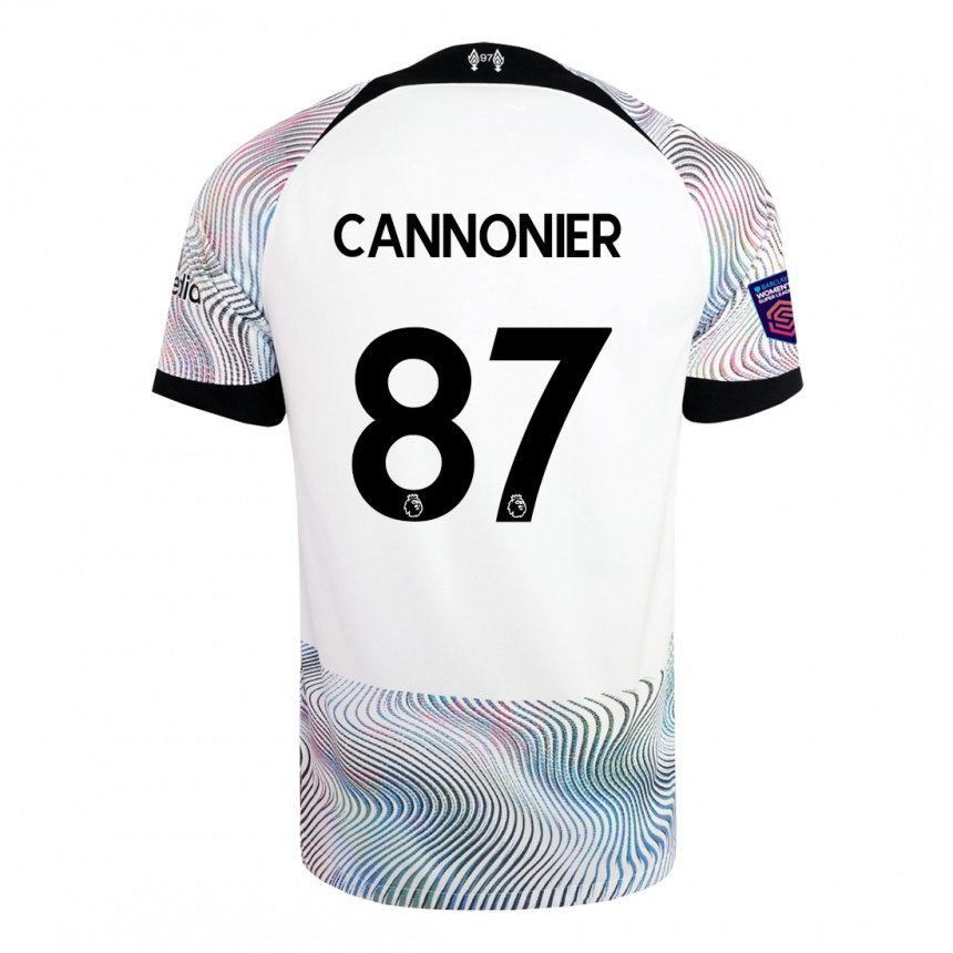 Hombre Camiseta Oakley Cannonier #87 Blanco Colorido 2ª Equipación 2022/23  La Camisa Argentina