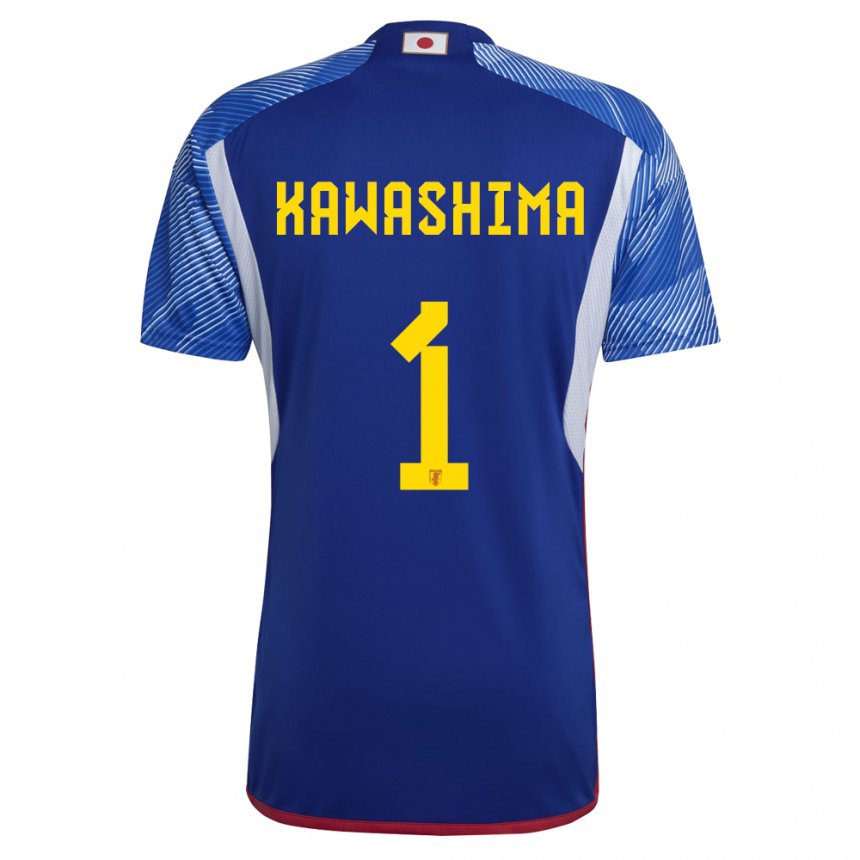 Niño Camiseta Japón Eiji Kawashima #1 Azul Real 1ª Equipación 22-24 La Camisa Argentina