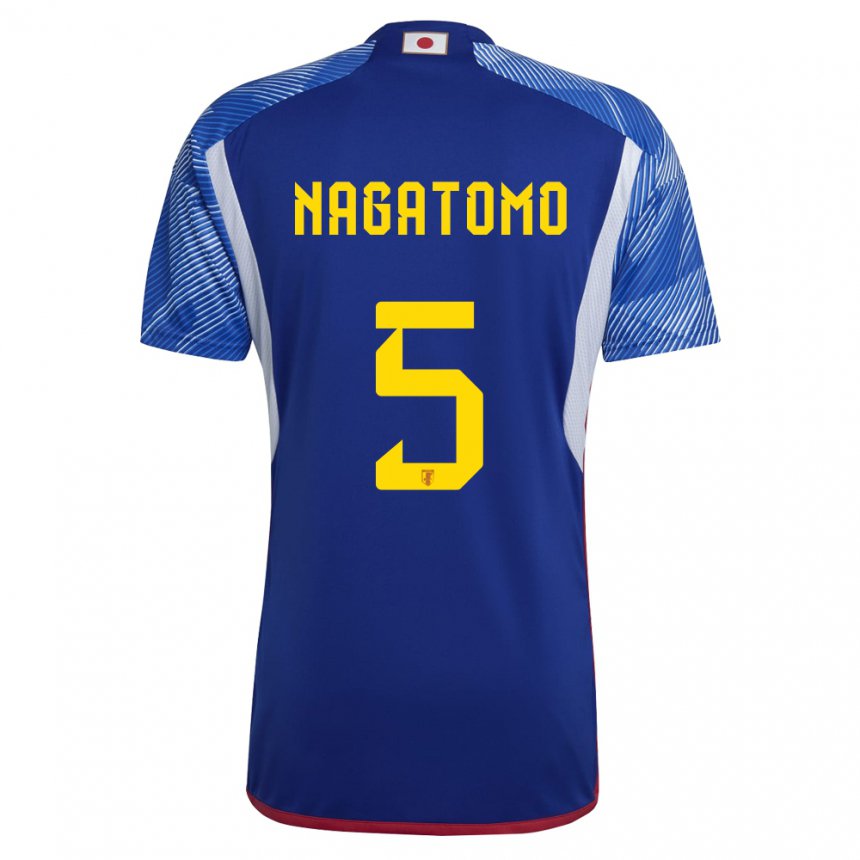 Niño Camiseta Japón Yuto Nagatomo #5 Azul Real 1ª Equipación 22-24 La Camisa Argentina