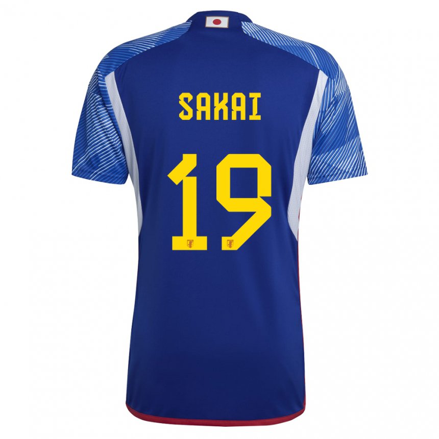 Niño Camiseta Japón Hiroki Sakai #19 Azul Real 1ª Equipación 22-24 La Camisa Argentina