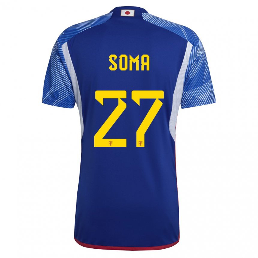 Niño Camiseta Japón Yuki Soma #27 Azul Real 1ª Equipación 22-24 La Camisa Argentina