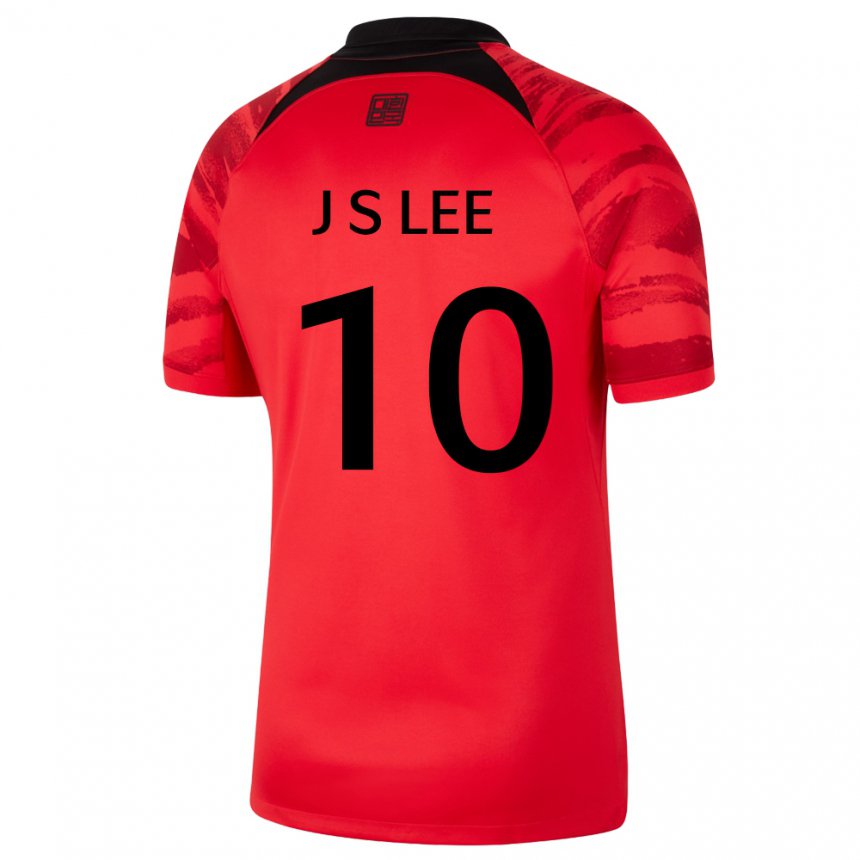 Niño Camiseta Corea Del Sur Jae-sung Lee #10 Rojo Volver 1ª Equipación 22-24 La Camisa Argentina