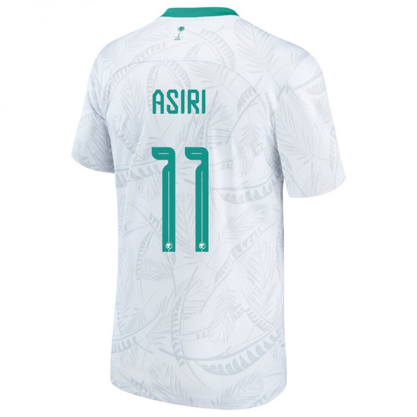 Niño Camiseta Arabia Saudita Haitham Asiri #11 Blanco 1ª Equipación 22-24 La Camisa Argentina