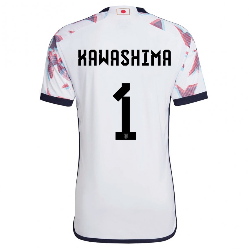 Niño Camiseta Japón Eiji Kawashima #1 Blanco 2ª Equipación 22-24 La Camisa Argentina