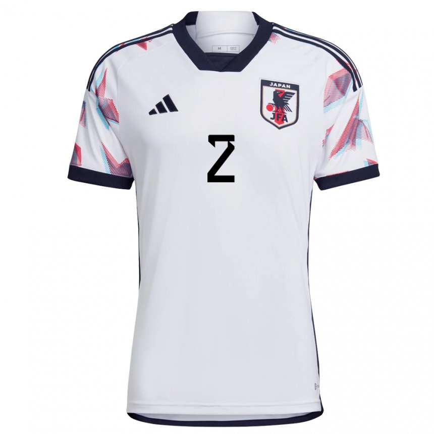 Niño Camiseta Japón Miki Yamane #2 Blanco 2ª Equipación 22-24 La Camisa Argentina