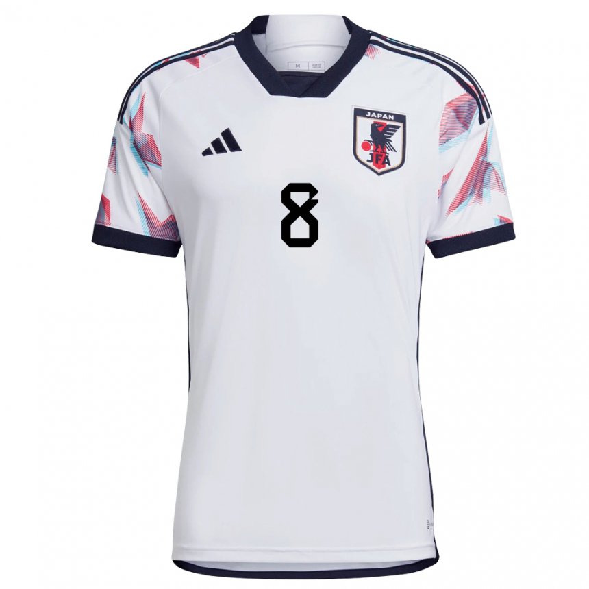 Niño Camiseta Japón Genki Haraguchi #8 Blanco 2ª Equipación 22-24 La Camisa Argentina