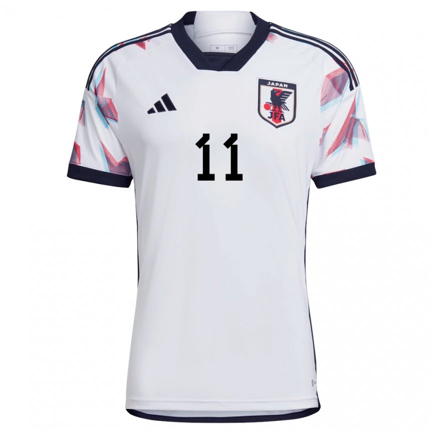 Niño Camiseta Japón Takefusa Kubo #11 Blanco 2ª Equipación 22-24 La Camisa Argentina