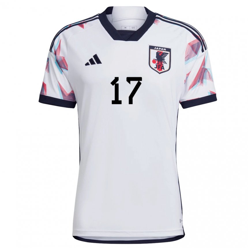 Niño Camiseta Japón Ao Tanaka #17 Blanco 2ª Equipación 22-24 La Camisa Argentina