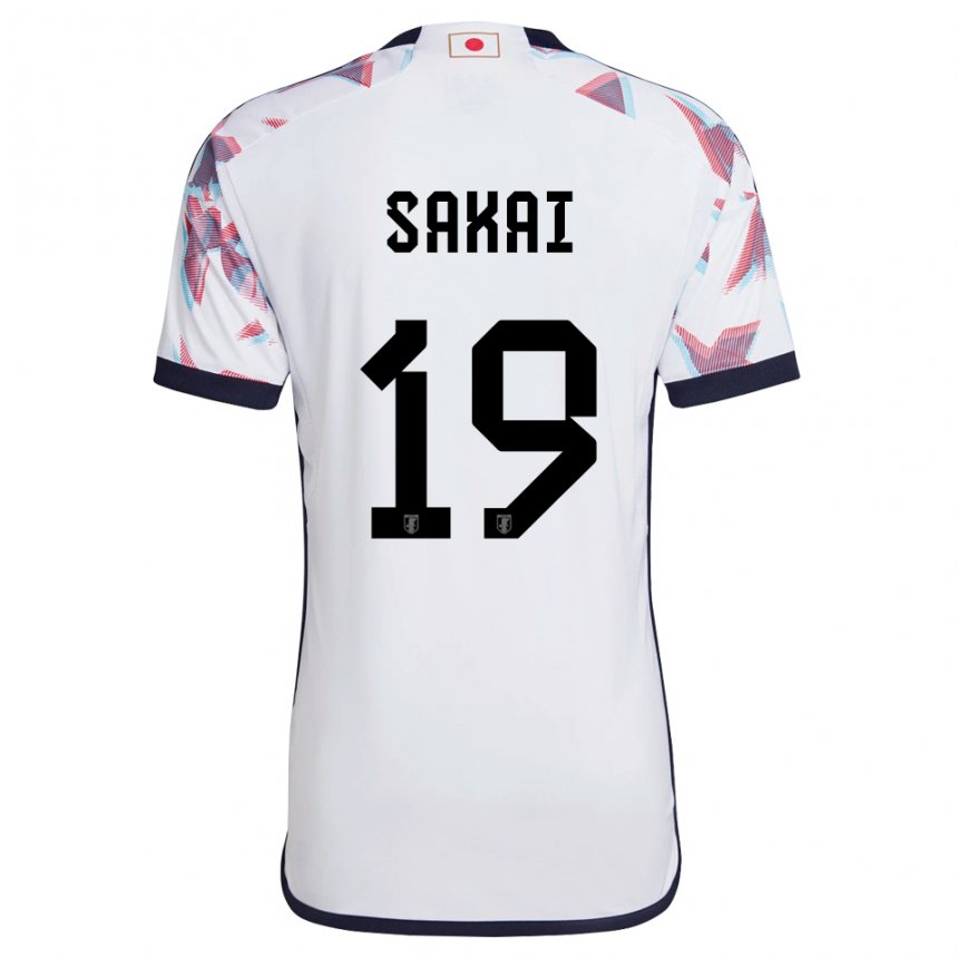 Niño Camiseta Japón Hiroki Sakai #19 Blanco 2ª Equipación 22-24 La Camisa Argentina