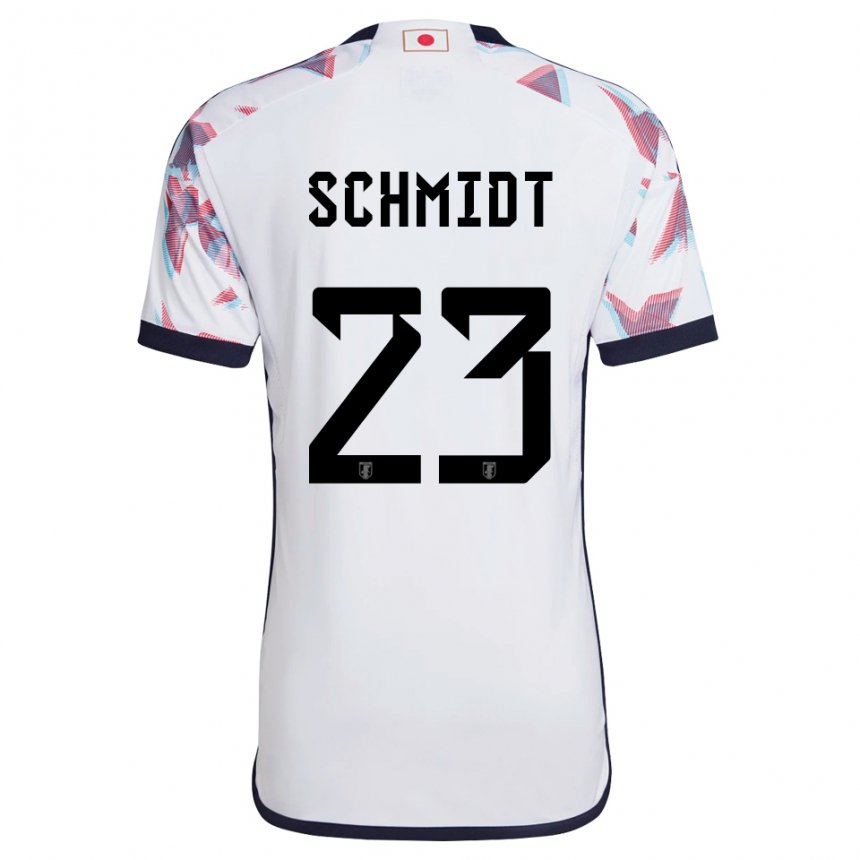 Niño Camiseta Japón Daniel Schmidt #23 Blanco 2ª Equipación 22-24 La Camisa Argentina