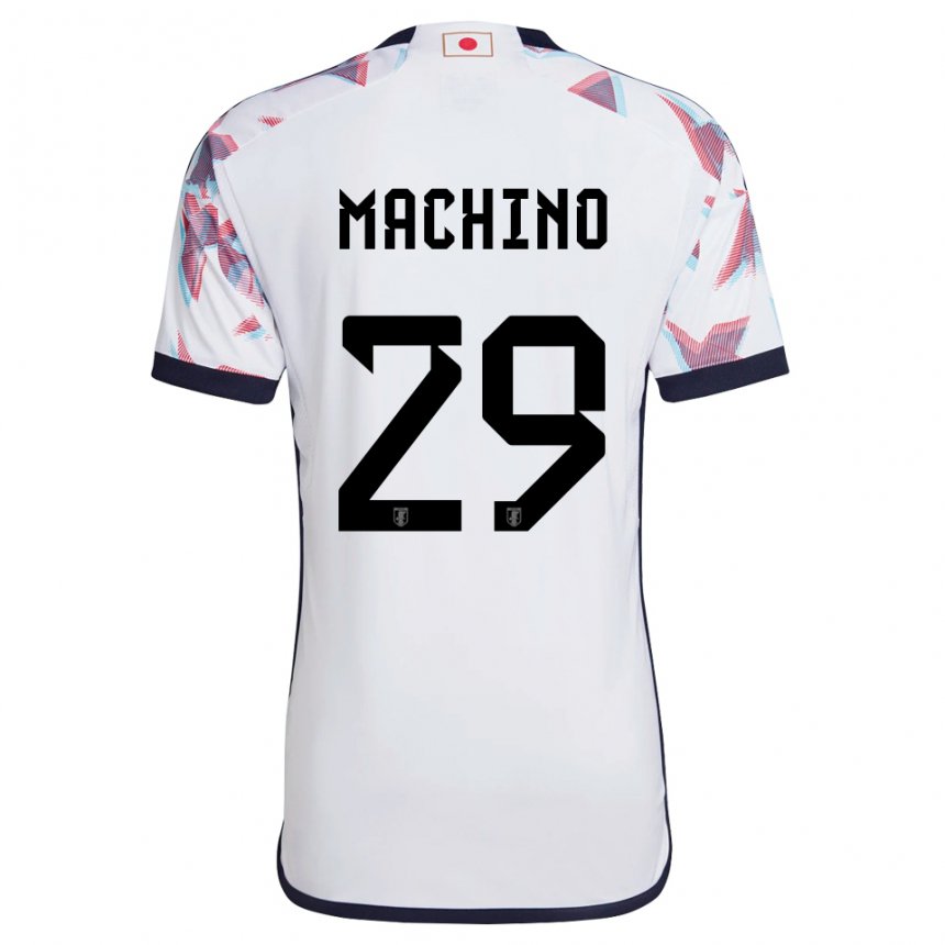 Niño Camiseta Japón Shuto Machino #29 Blanco 2ª Equipación 22-24 La Camisa Argentina