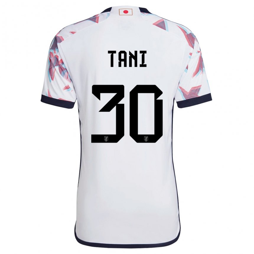 Niño Camiseta Japón Kosei Tani #30 Blanco 2ª Equipación 22-24 La Camisa Argentina