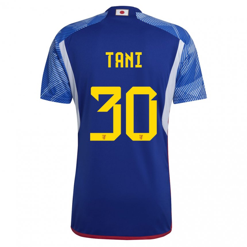 Mujer Camiseta Japón Kosei Tani #30 Azul Real 1ª Equipación 22-24 La Camisa Argentina