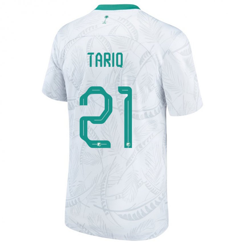 Niño Camiseta Arabia Saudita Juri Tariq #21 Blanco 1ª Equipación 22-24 La Camisa Argentina