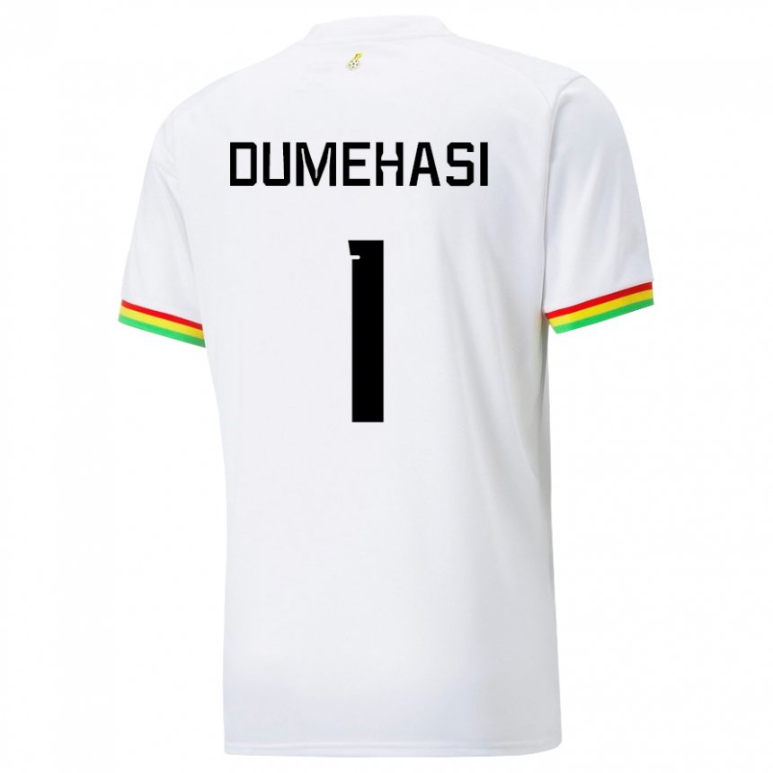 Niño Camiseta Ghana Fafali Dumehasi #1 Blanco 1ª Equipación 22-24 La Camisa Argentina