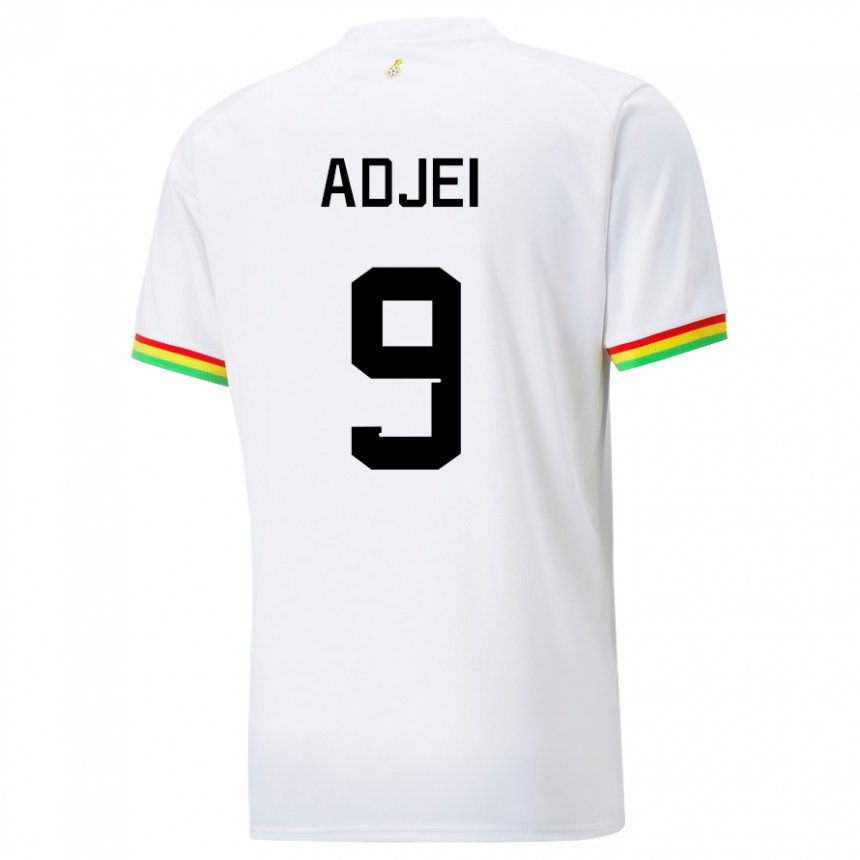 Niño Camiseta Ghana Vivian Adjei #9 Blanco 1ª Equipación 22-24 La Camisa Argentina