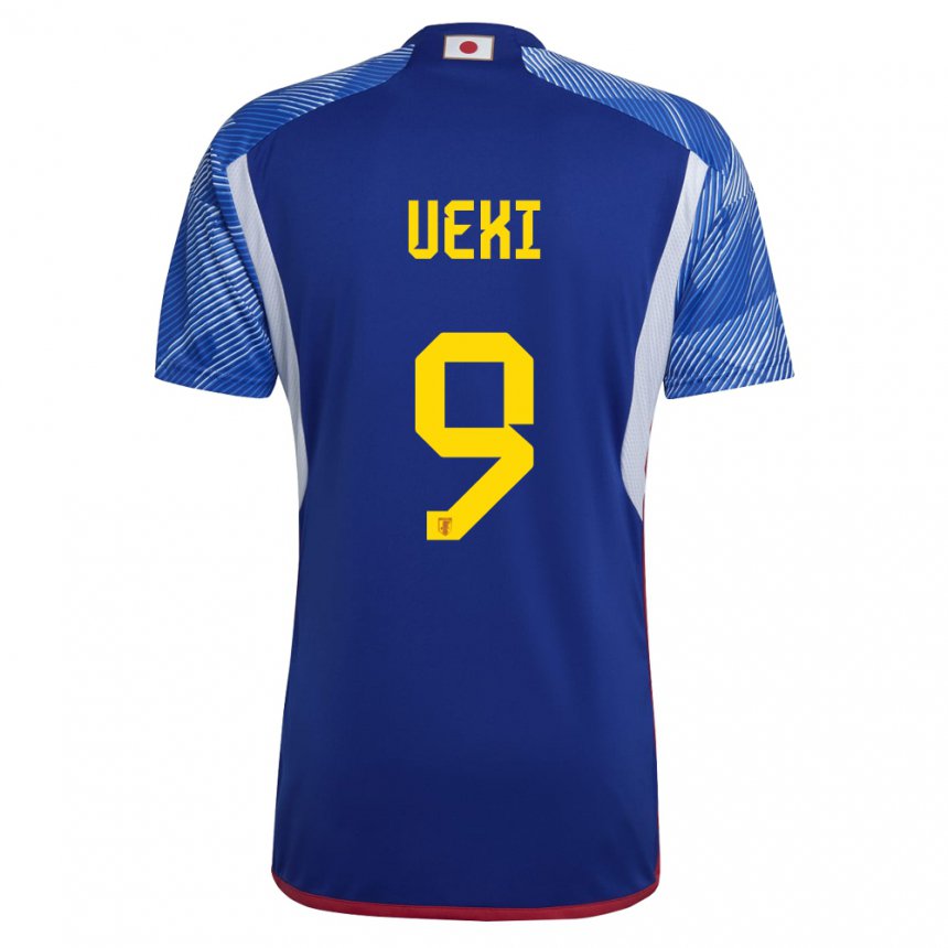 Niño Camiseta Japón Riko Ueki #9 Azul Real 1ª Equipación 22-24 La Camisa Argentina