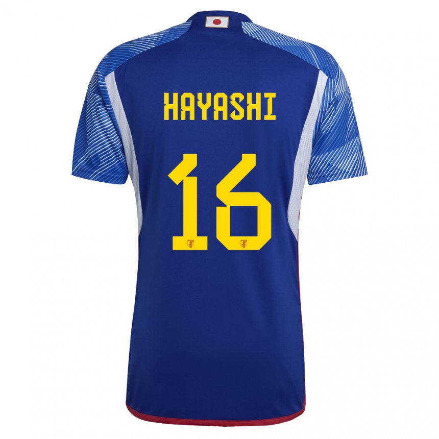 Niño Camiseta Japón Honoka Hayashi #16 Azul Real 1ª Equipación 22-24 La Camisa Argentina
