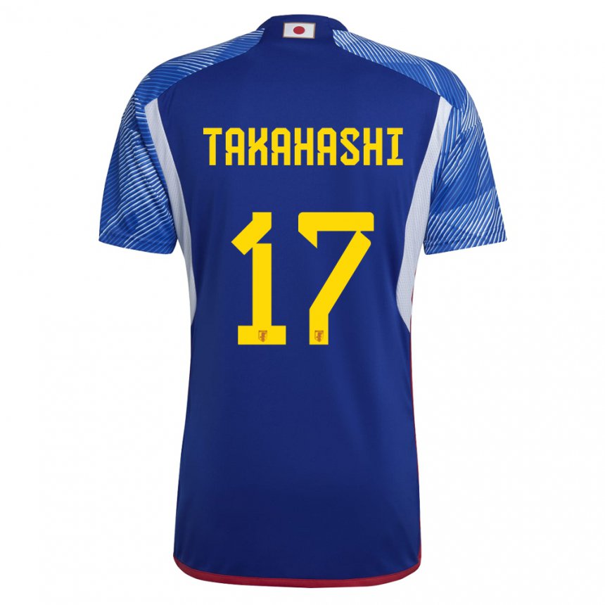 Niño Camiseta Japón Hana Takahashi #17 Azul Real 1ª Equipación 22-24 La Camisa Argentina