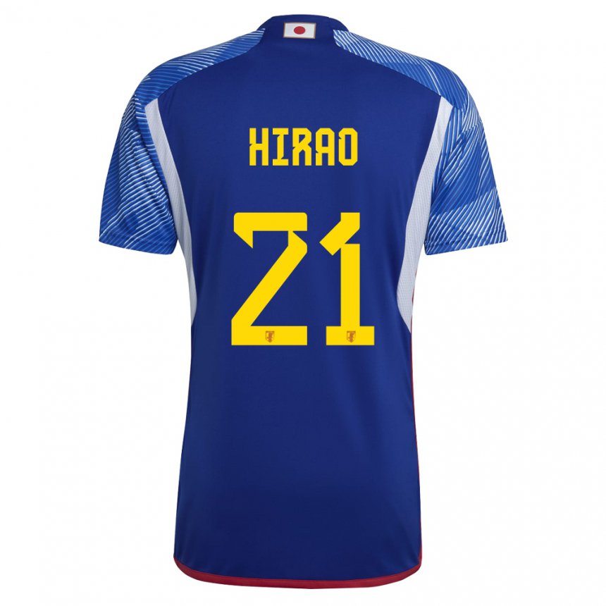 Niño Camiseta Japón Chika Hirao #21 Azul Real 1ª Equipación 22-24 La Camisa Argentina