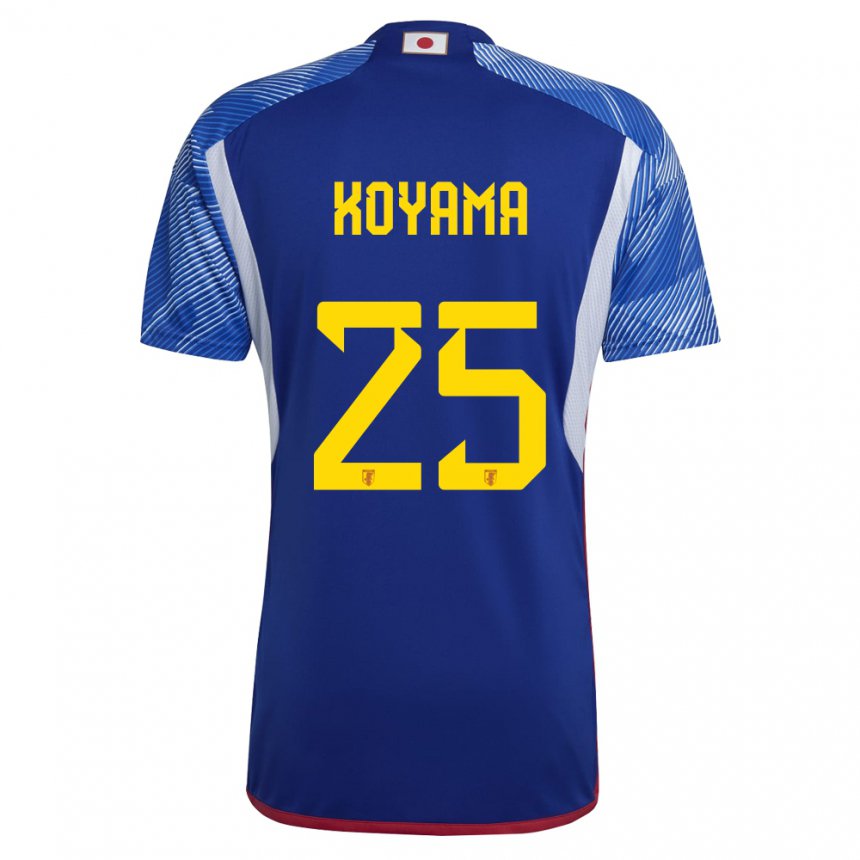 Niño Camiseta Japón Shinomi Koyama #25 Azul Real 1ª Equipación 22-24 La Camisa Argentina