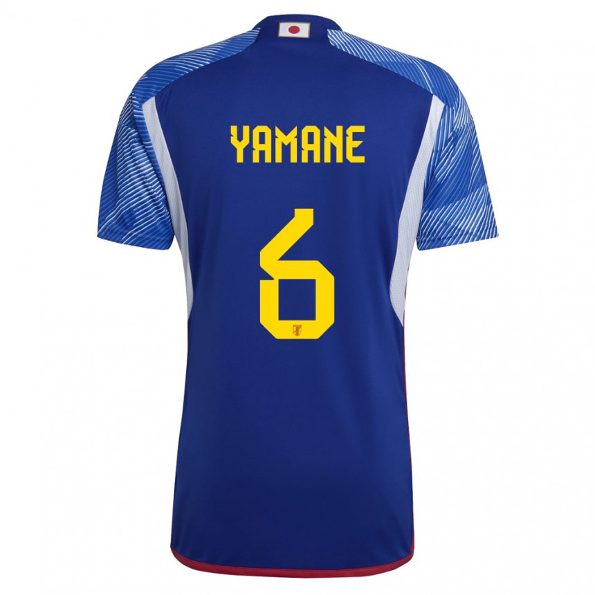 Niño Camiseta Japón Riku Yamane #6 Azul Real 1ª Equipación 22-24 La Camisa Argentina