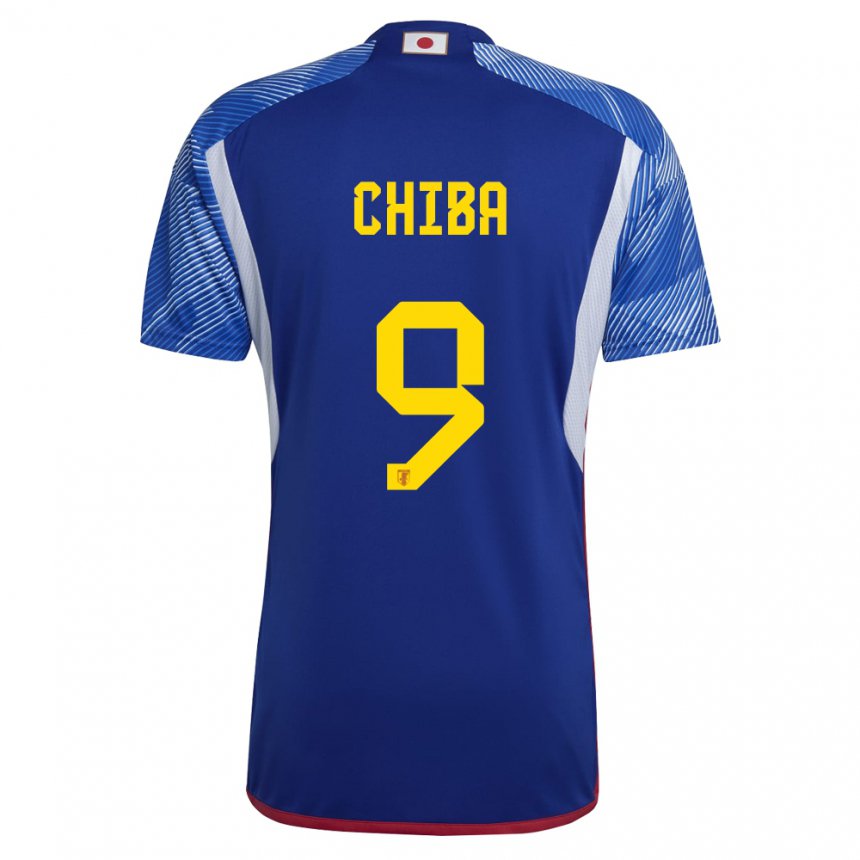 Niño Camiseta Japón Kanta Chiba #9 Azul Real 1ª Equipación 22-24 La Camisa Argentina