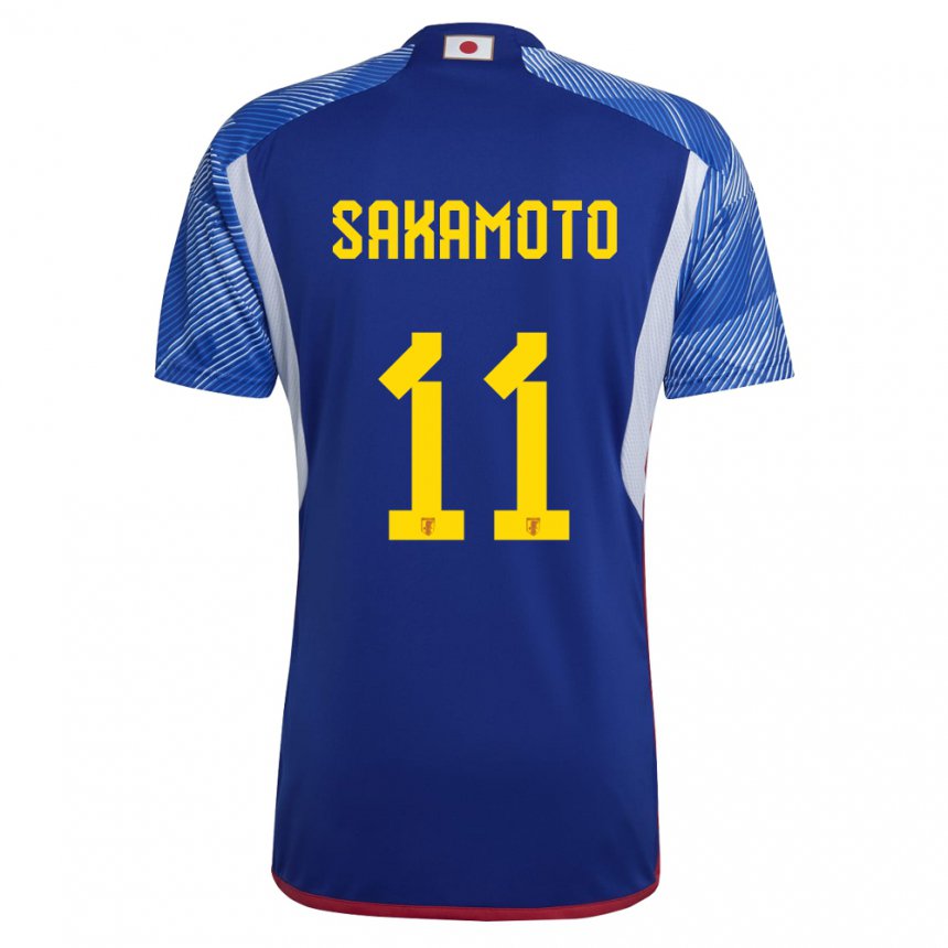 Niño Camiseta Japón Isa Sakamoto #11 Azul Real 1ª Equipación 22-24 La Camisa Argentina