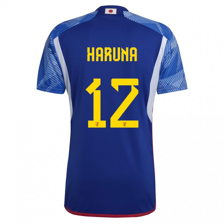 Niño Camiseta Japón Ryusei Haruna #12 Azul Real 1ª Equipación 22-24 La Camisa Argentina