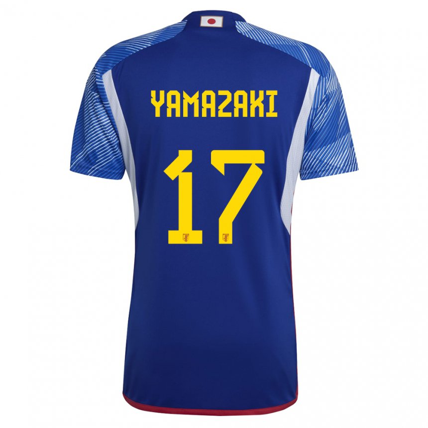 Niño Camiseta Japón Taishin Yamazaki #17 Azul Real 1ª Equipación 22-24 La Camisa Argentina