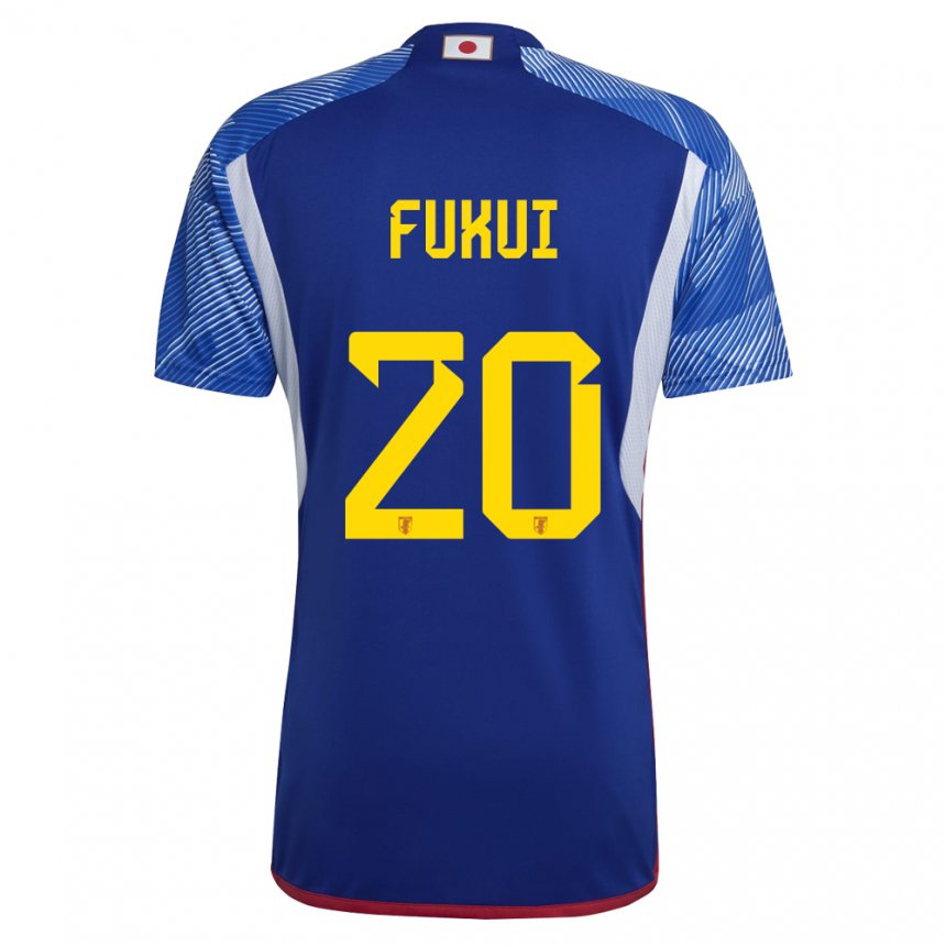 Niño Camiseta Japón Taichi Fukui #20 Azul Real 1ª Equipación 22-24 La Camisa Argentina