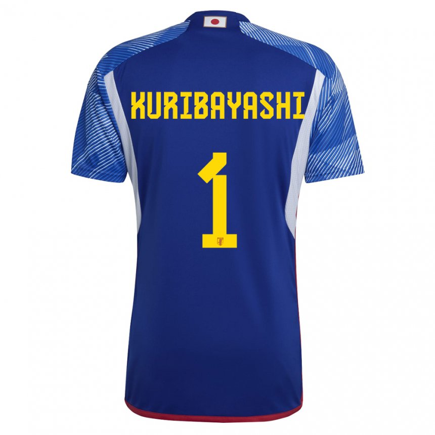 Niño Camiseta Japón Hayato Kuribayashi #1 Azul Real 1ª Equipación 22-24 La Camisa Argentina