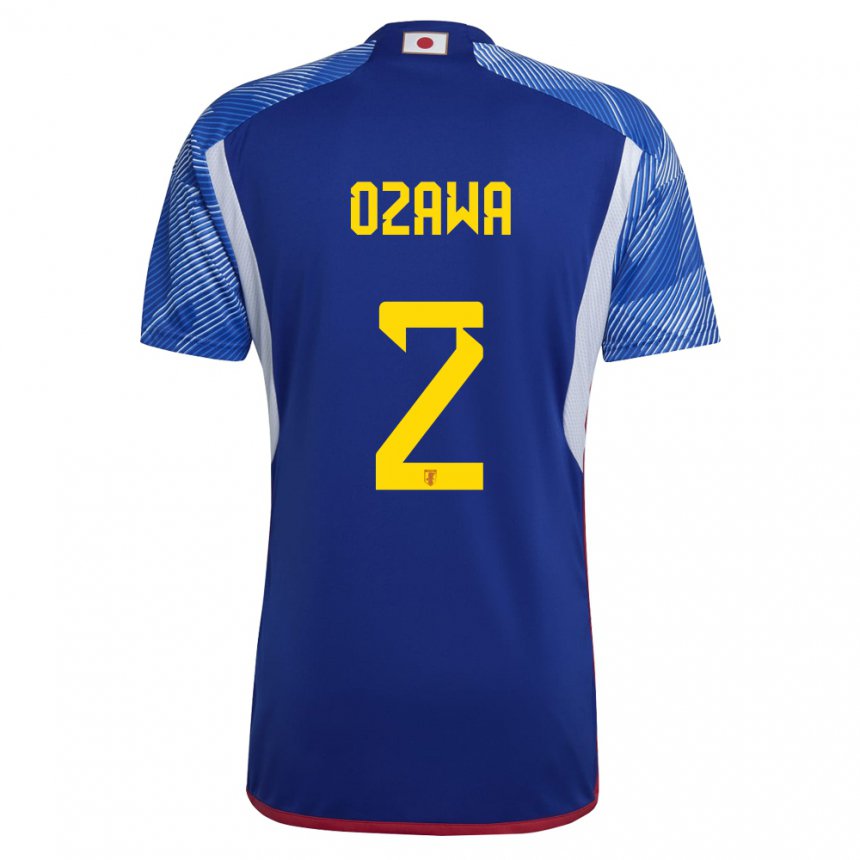 Niño Camiseta Japón Haruki Ozawa #2 Azul Real 1ª Equipación 22-24 La Camisa Argentina