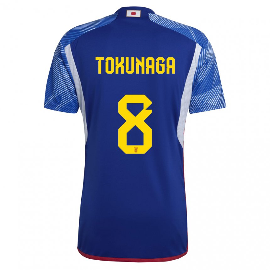 Niño Camiseta Japón Ryo Tokunaga #8 Azul Real 1ª Equipación 22-24 La Camisa Argentina