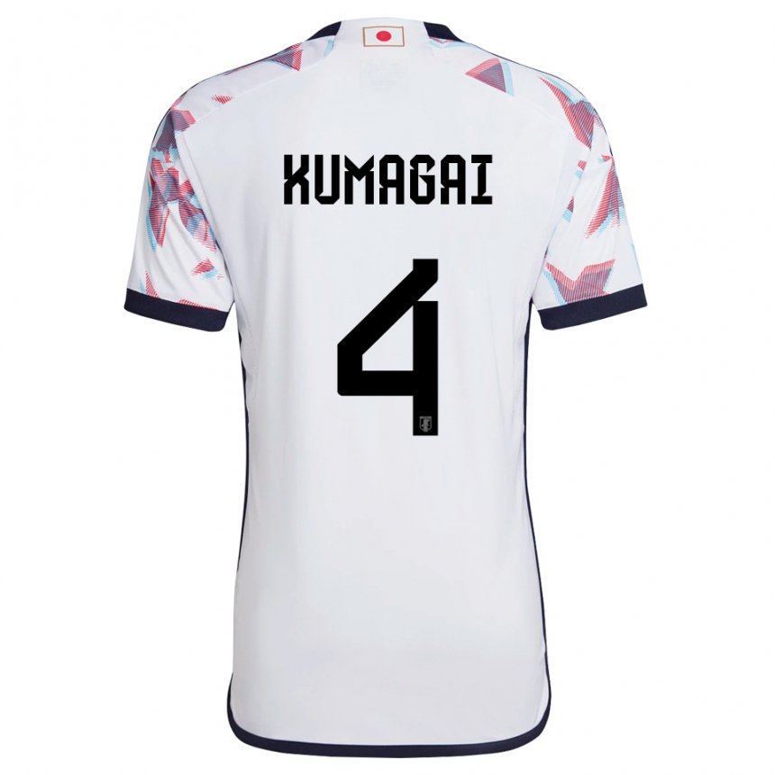 Niño Camiseta Japón Saki Kumagai #4 Blanco 2ª Equipación 22-24 La Camisa Argentina