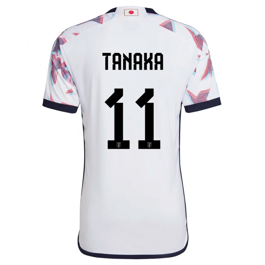 Niño Camiseta Japón Mina Tanaka #11 Blanco 2ª Equipación 22-24 La Camisa Argentina