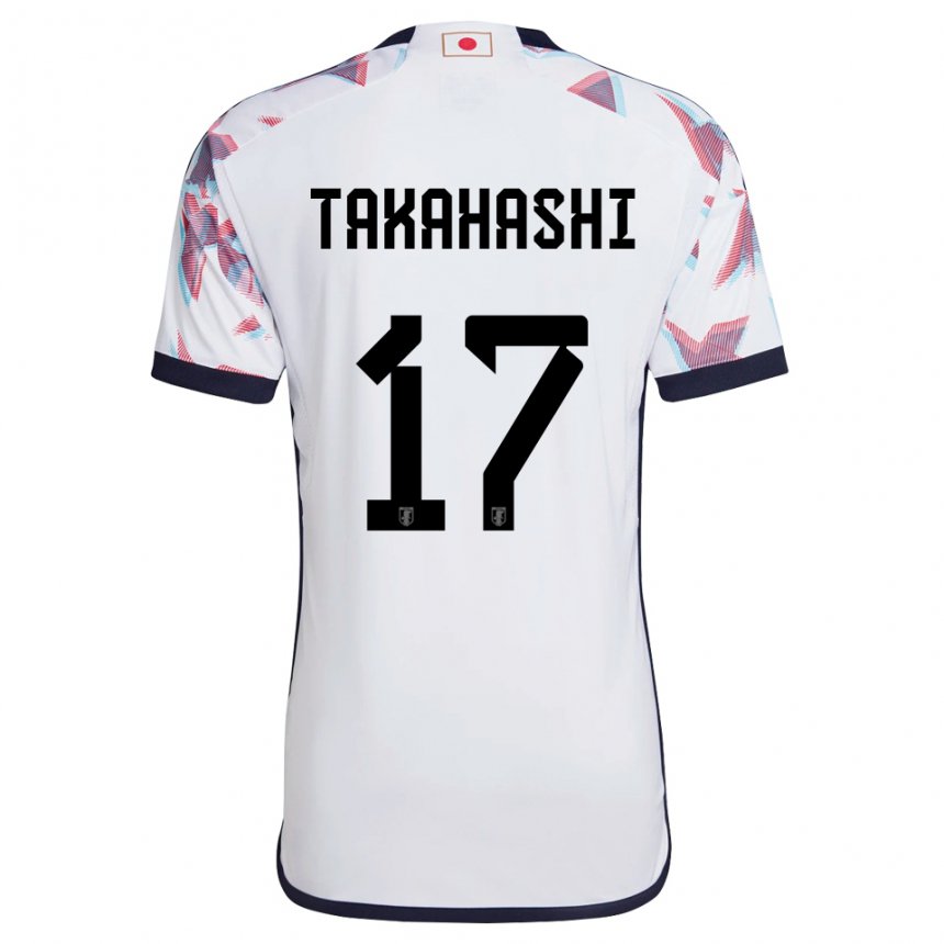 Niño Camiseta Japón Hana Takahashi #17 Blanco 2ª Equipación 22-24 La Camisa Argentina