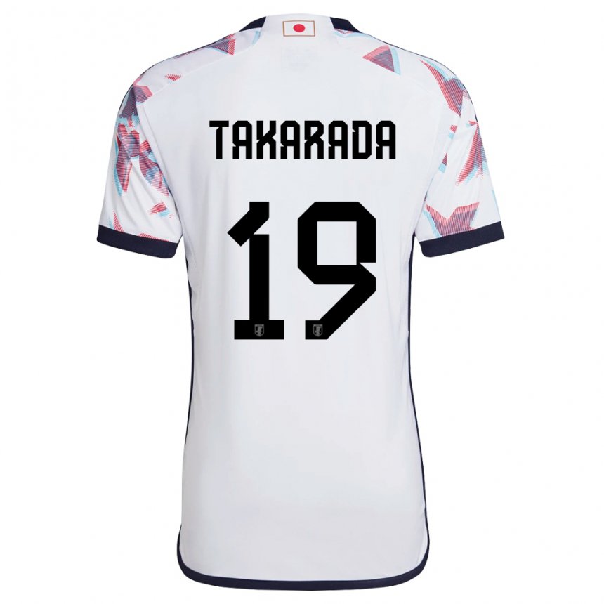 Niño Camiseta Japón Saori Takarada #19 Blanco 2ª Equipación 22-24 La Camisa Argentina