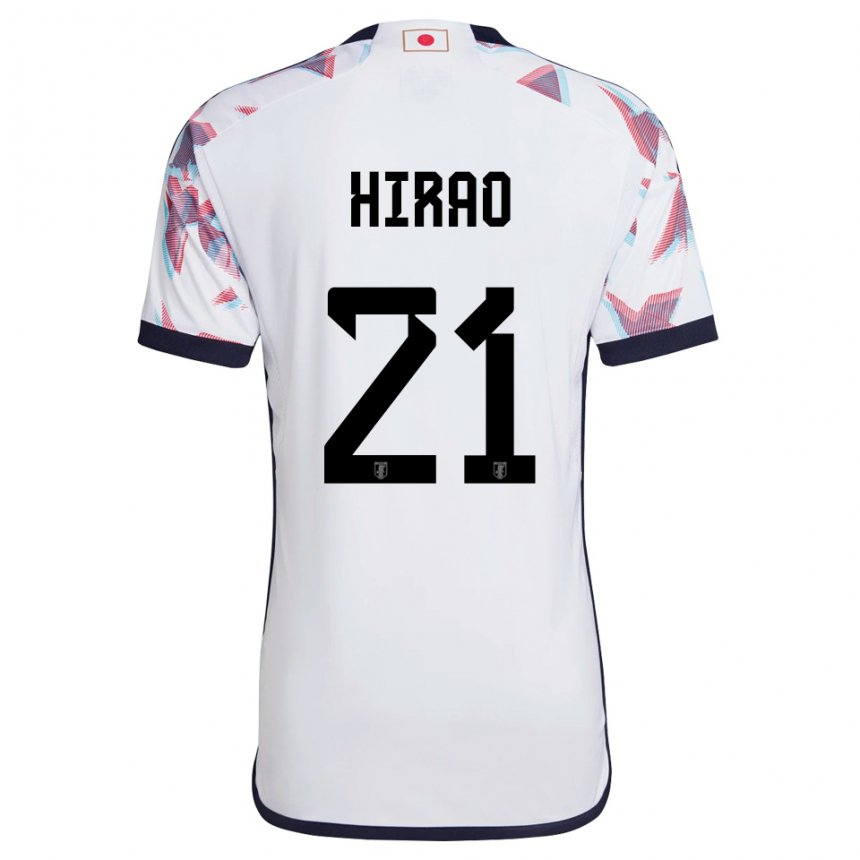 Niño Camiseta Japón Chika Hirao #21 Blanco 2ª Equipación 22-24 La Camisa Argentina