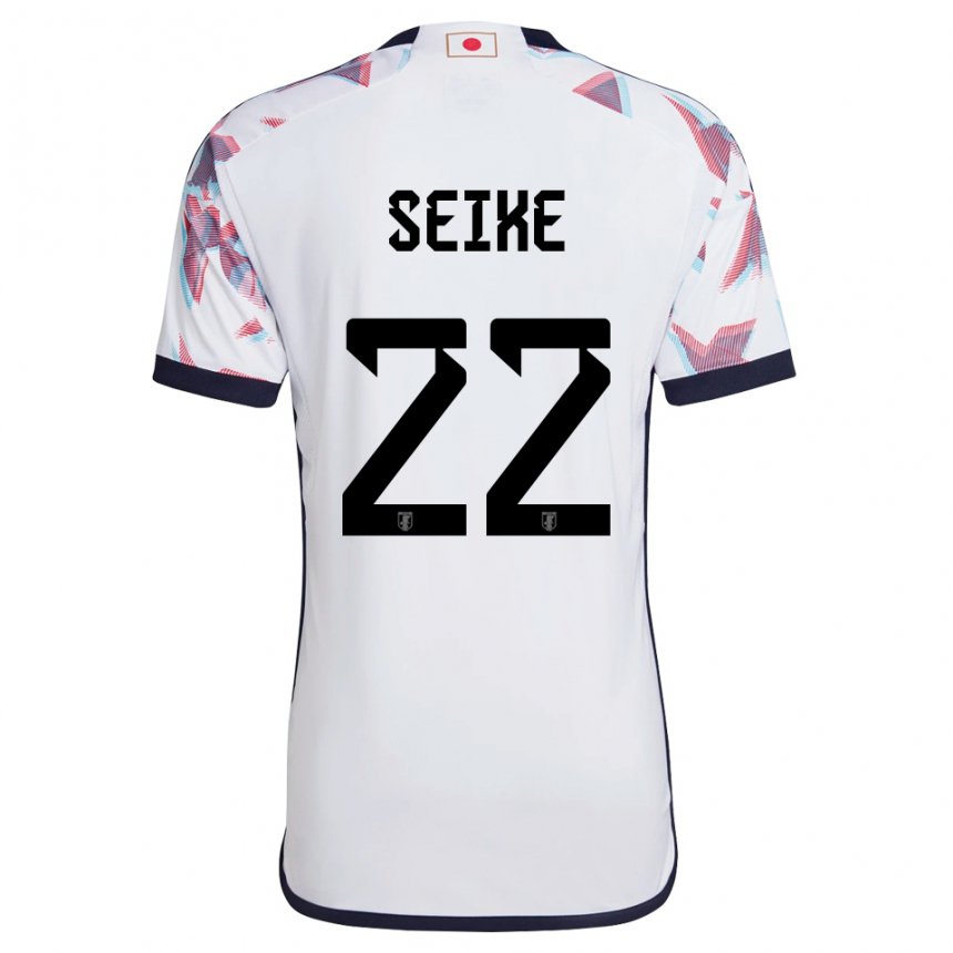 Niño Camiseta Japón Kiko Seike #22 Blanco 2ª Equipación 22-24 La Camisa Argentina