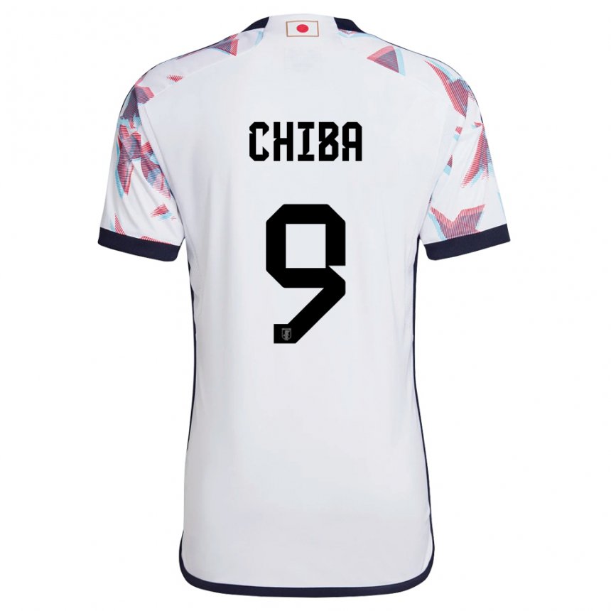 Niño Camiseta Japón Kanta Chiba #9 Blanco 2ª Equipación 22-24 La Camisa Argentina