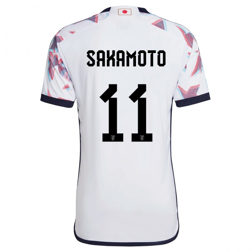 Niño Camiseta Japón Isa Sakamoto #11 Blanco 2ª Equipación 22-24 La Camisa Argentina