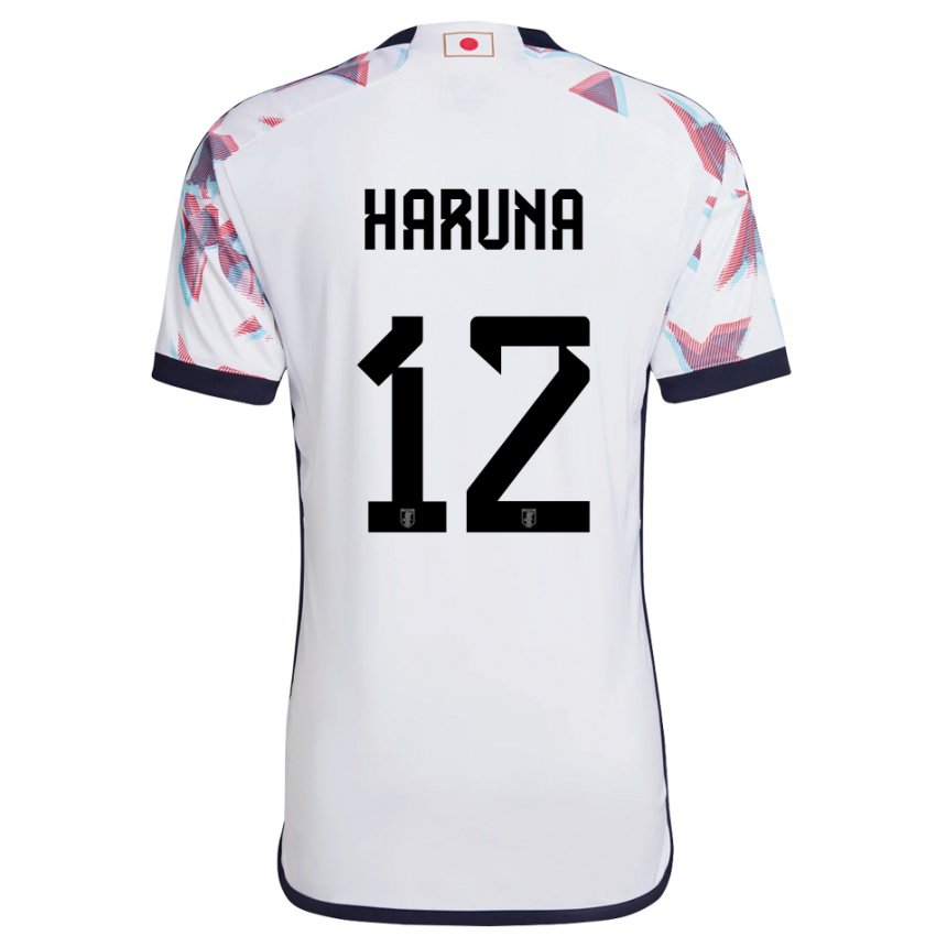 Niño Camiseta Japón Ryusei Haruna #12 Blanco 2ª Equipación 22-24 La Camisa Argentina