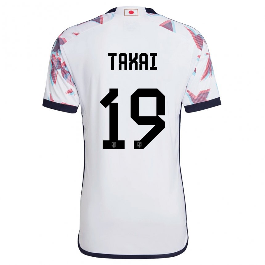 Niño Camiseta Japón Kota Takai #19 Blanco 2ª Equipación 22-24 La Camisa Argentina