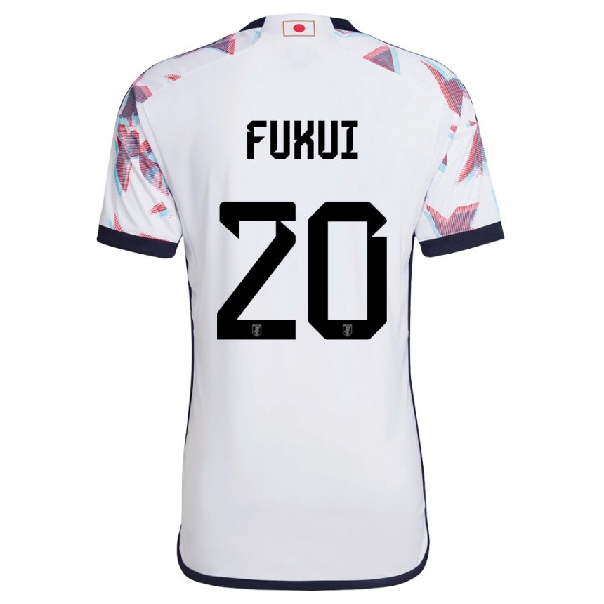 Niño Camiseta Japón Taichi Fukui #20 Blanco 2ª Equipación 22-24 La Camisa Argentina