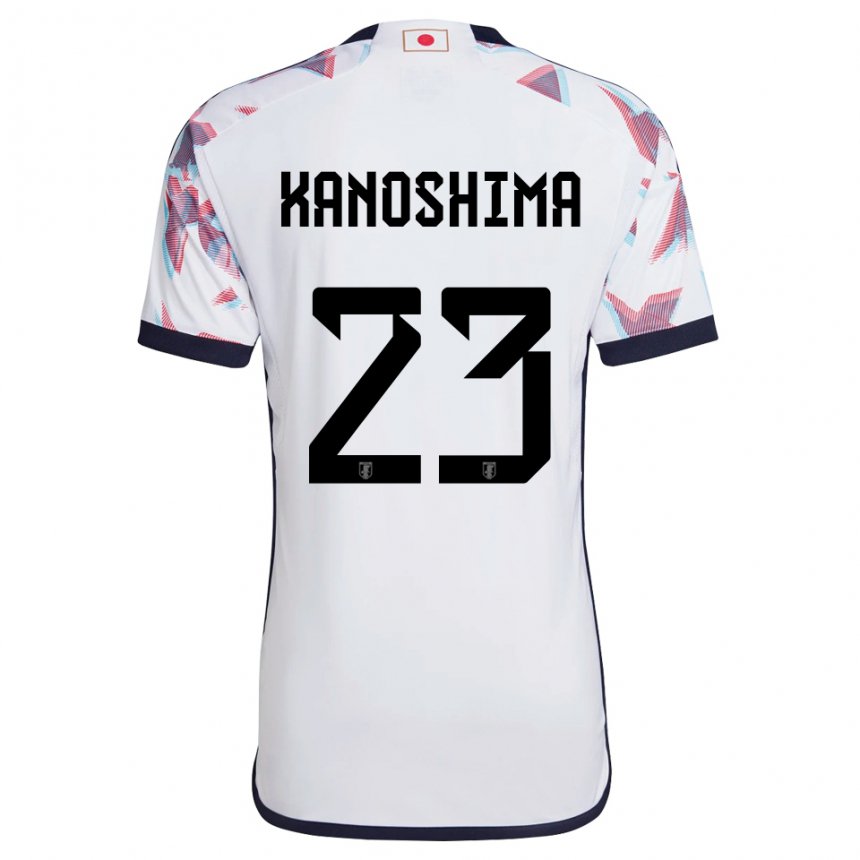 Niño Camiseta Japón Yu Kanoshima #23 Blanco 2ª Equipación 22-24 La Camisa Argentina