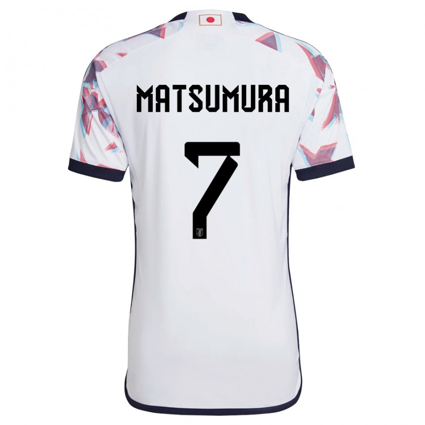 Niño Camiseta Japón Kosuke Matsumura #7 Blanco 2ª Equipación 22-24 La Camisa Argentina