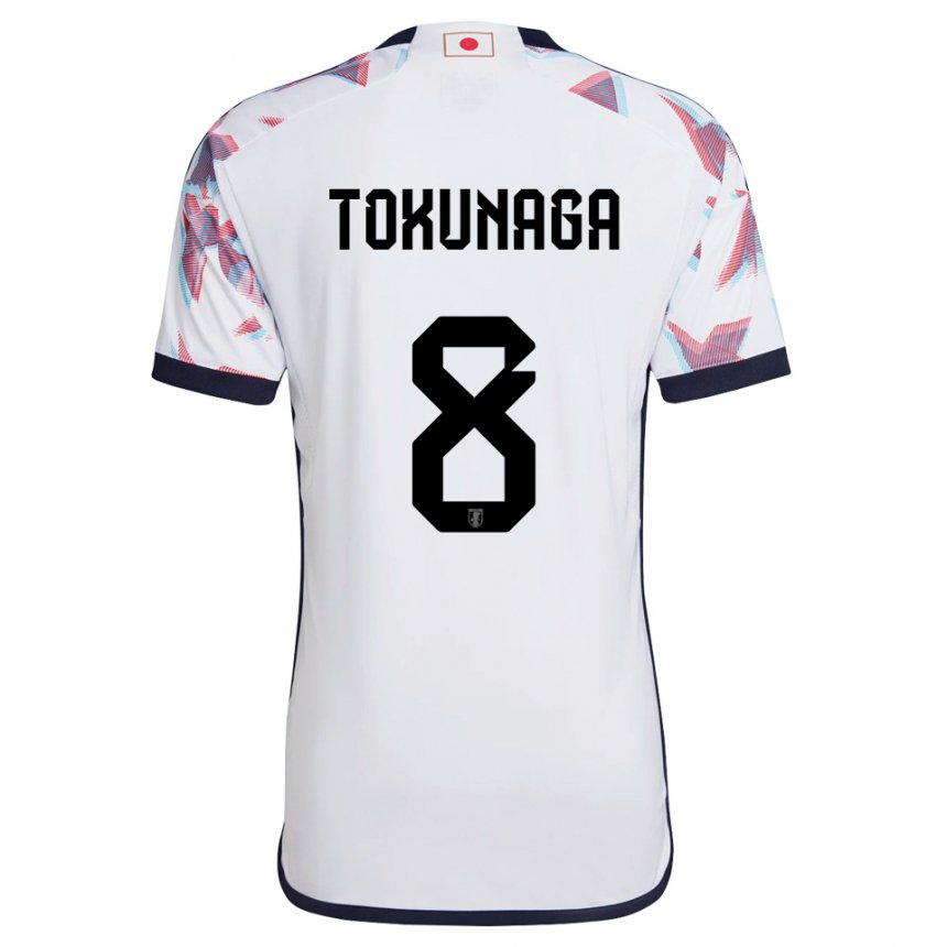 Niño Camiseta Japón Ryo Tokunaga #8 Blanco 2ª Equipación 22-24 La Camisa Argentina