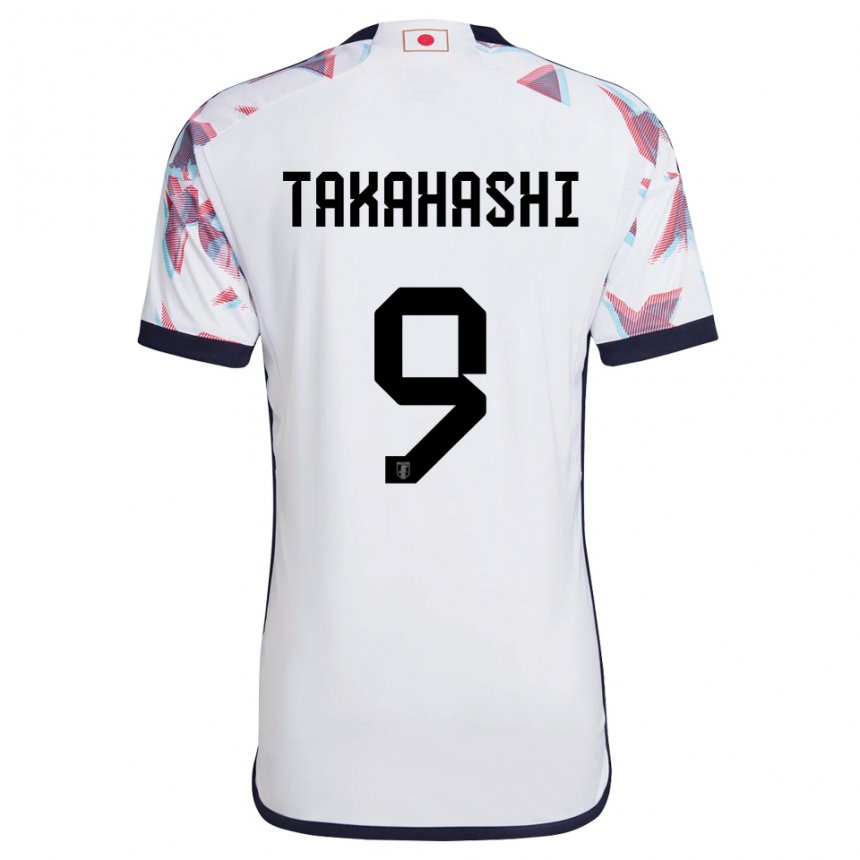 Niño Camiseta Japón Hikaru Takahashi #9 Blanco 2ª Equipación 22-24 La Camisa Argentina