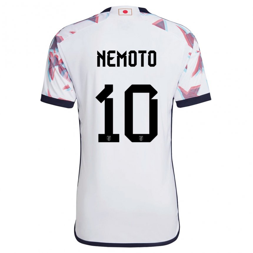 Niño Camiseta Japón Kotaro Nemoto #10 Blanco 2ª Equipación 22-24 La Camisa Argentina